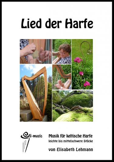 Lied der Harfe Notenheft 23 Seiten und CD
